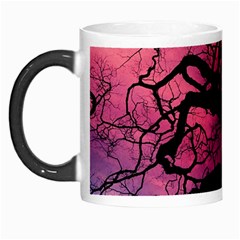 Trees Silhouette Sky Clouds Sunset Morph Mugs by Wegoenart