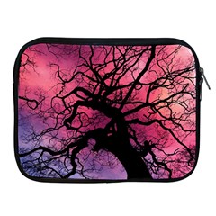 Trees Silhouette Sky Clouds Sunset Apple Ipad 2/3/4 Zipper Cases by Wegoenart