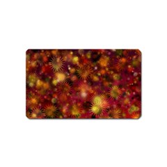 Star Abstract Background Wallpaper Magnet (name Card) by Wegoenart