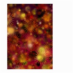 Star Abstract Background Wallpaper Small Garden Flag (two Sides) by Wegoenart