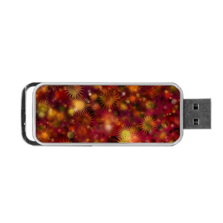 Star Abstract Background Wallpaper Portable USB Flash (Two Sides)