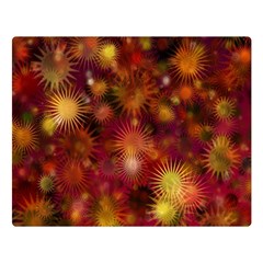 Star Abstract Background Wallpaper Double Sided Flano Blanket (large)  by Wegoenart