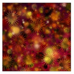 Star Abstract Background Wallpaper Large Satin Scarf (square) by Wegoenart