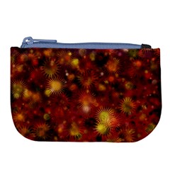 Star Abstract Background Wallpaper Large Coin Purse