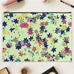 Flowers Ornament Decoration Cosmetic Bag (XXXL) Front