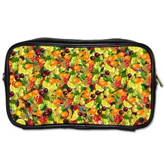 Background Pattern Structure Fruit Toiletries Bag (two Sides)