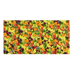 Background Pattern Structure Fruit Satin Shawl