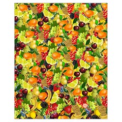 Background Pattern Structure Fruit Drawstring Bag (small)