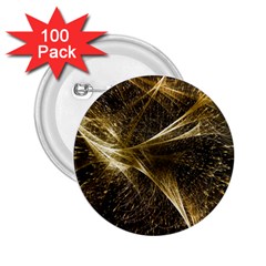 Quantum Physics Wave Particles 2 25  Buttons (100 Pack)  by Wegoenart