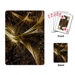 Quantum Physics Wave Particles Playing Cards Single Design (rectangle) by Wegoenart