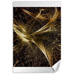 Quantum Physics Wave Particles Canvas 24  X 36  by Wegoenart