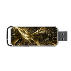 Quantum Physics Wave Particles Portable Usb Flash (one Side) by Wegoenart