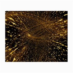 Quantum Physics Wave Particles Small Glasses Cloth (2 Sides) by Wegoenart