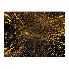 Quantum Physics Wave Particles Double Sided Flano Blanket (mini)  by Wegoenart