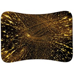 Quantum Physics Wave Particles Velour Seat Head Rest Cushion by Wegoenart