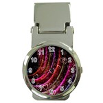 Bokeh Heart Love Romance Money Clip Watches Front