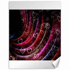 Bokeh Heart Love Romance Canvas 18  X 24 