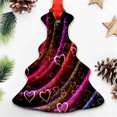 Bokeh Heart Love Romance Ornament (christmas Tree)  by Wegoenart