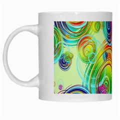 Wallpaper Pattern Colorful Color White Mugs by Wegoenart