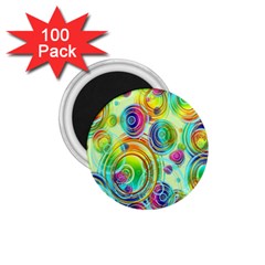 Wallpaper Pattern Colorful Color 1 75  Magnets (100 Pack)  by Wegoenart