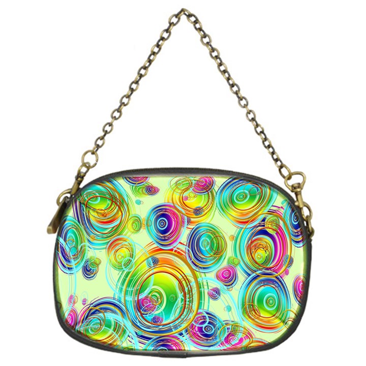 Wallpaper Pattern Colorful Color Chain Purse (One Side)