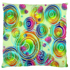 Wallpaper Pattern Colorful Color Standard Flano Cushion Case (one Side) by Wegoenart