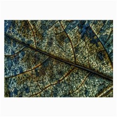 Leaf Leaves Fall Foliage Structure Large Glasses Cloth (2 Sides) by Wegoenart