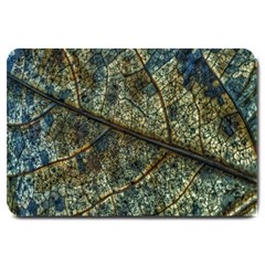 Leaf Leaves Fall Foliage Structure Large Doormat  by Wegoenart