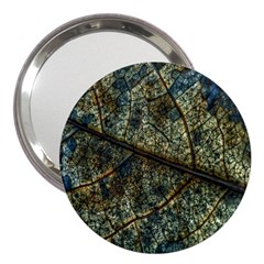 Leaf Leaves Fall Foliage Structure 3  Handbag Mirrors by Wegoenart