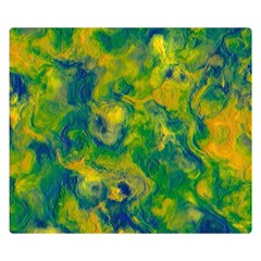 Abstract Texture Background Color Double Sided Flano Blanket (small)  by Wegoenart