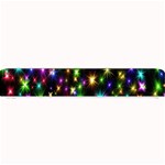 Star Colorful Christmas Abstract Small Bar Mats 24 x4  Bar Mat