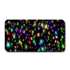 Star Colorful Christmas Abstract Medium Bar Mats by Wegoenart