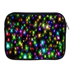 Star Colorful Christmas Abstract Apple Ipad 2/3/4 Zipper Cases by Wegoenart