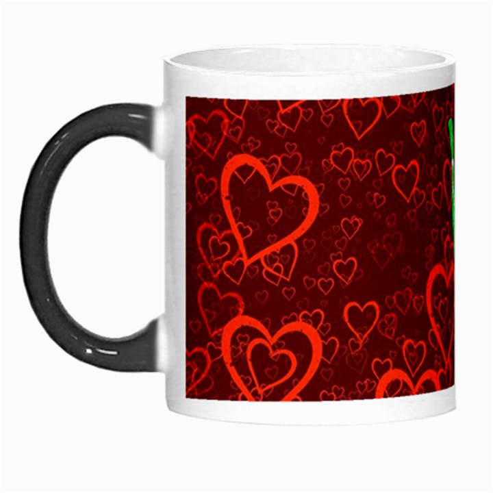 Love Lovers Romance Background Morph Mugs