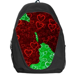 Love Lovers Romance Background Backpack Bag