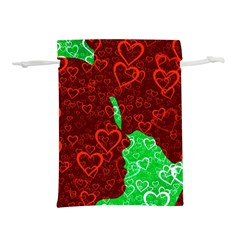 Love Lovers Romance Background Lightweight Drawstring Pouch (s)