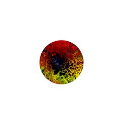 Color Abstract Colorful Art 1  Mini Buttons by Wegoenart