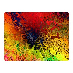 Color Abstract Colorful Art Double Sided Flano Blanket (mini)  by Wegoenart