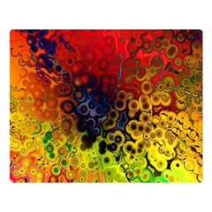 Color Abstract Colorful Art Double Sided Flano Blanket (large)  by Wegoenart