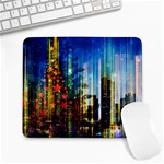 Skyline Frankfurt Christmas Star Large Mousepads Front