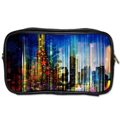 Skyline Frankfurt Christmas Star Toiletries Bag (two Sides)