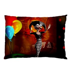 Cute Little Harlequin Pillow Case by FantasyWorld7