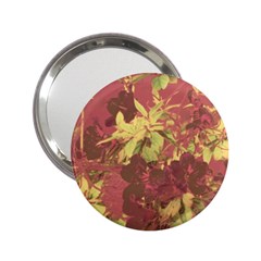 Tropical Vintage Floral Artwork Print 2 25  Handbag Mirrors by dflcprintsclothing