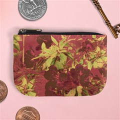 Tropical Vintage Floral Artwork Print Mini Coin Purse by dflcprintsclothing