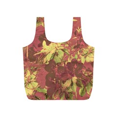 Tropical Vintage Floral Artwork Print Full Print Recycle Bag (s) by dflcprintsclothing