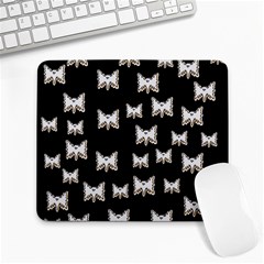 Bats In The Night Ornate Large Mousepads by pepitasart