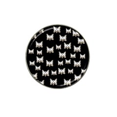 Bats In The Night Ornate Hat Clip Ball Marker (4 Pack) by pepitasart