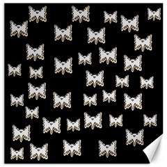 Bats In The Night Ornate Canvas 20  X 20  by pepitasart