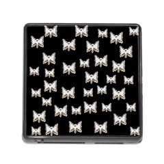 Bats In The Night Ornate Memory Card Reader (square 5 Slot) by pepitasart