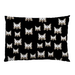 Bats In The Night Ornate Pillow Case (two Sides) by pepitasart